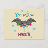 Bat Craving Lollipops - You Will Be Mine Feestdagenkaart (Voorkant)