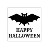 Bat Crazy Halloween Rubberstempel (Afrduk)