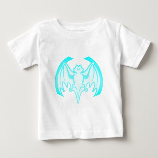 Bat Cyan Inv Het MUSEUM Zazzle Gifts (Voorkant)