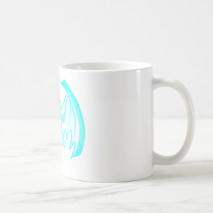 Bat Cyan Inv Het MUSEUM Zazzle Gifts Koffiemok