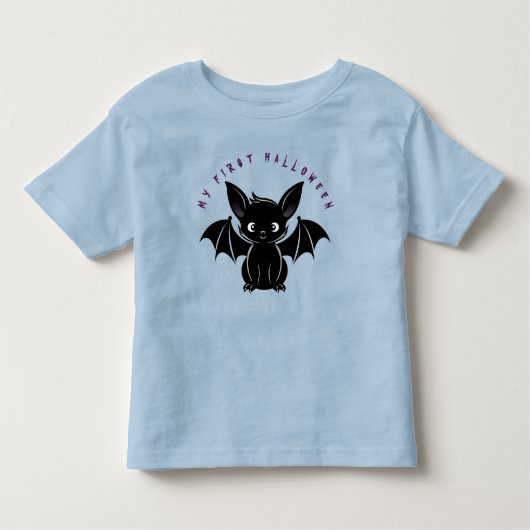 Bat de Halloween Kinder Shirts (Voorkant)