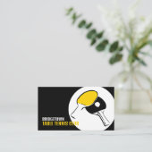 Bat Design, Table Tennis Club, Instructor Visitekaartje (Staand voorkant)