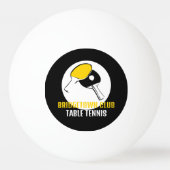 Bat Design, Table Tennis Club Pingpongbal (Achterkant)