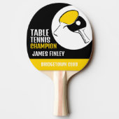 Bat Design, Tennis Player/Club Tafeltennisbatje (Achterkant)