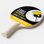 Bat Design, Tennis Player/Club Tafeltennisbatje (Voorkant Gekanteld)