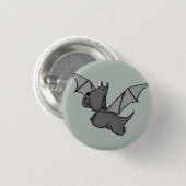 Bat Dog Ronde Button 3,2 Cm (Voorkant /achterkant)
