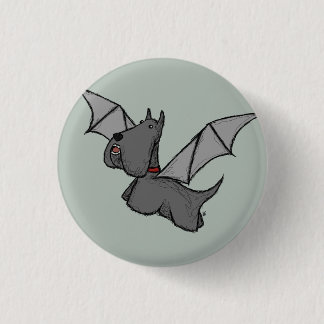 Bat Dog Ronde Button 3,2 Cm