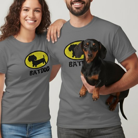 Bat Dog | Wiener Dog Superheld T-shirt