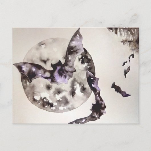 Bat Dreams 2 Briefkaart (Voorkant)