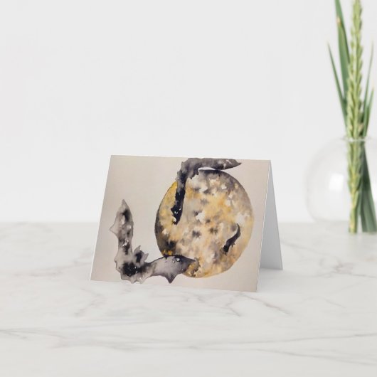 Bat Dreams Blank Kaart (Voorkant)