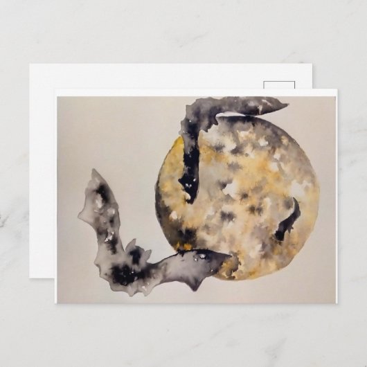 Bat Dreams Briefkaart (Voorkant / Achterkant)