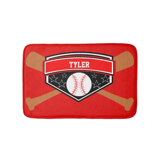 Bat en Ball Badmat (Voorkant)
