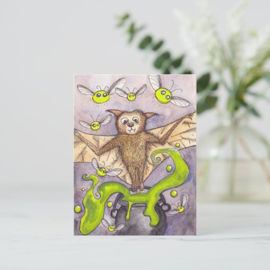 Bat- en Cauldron-Briefkaart Briefkaart (Staand voorkant)