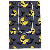 Bat en Moon Gift Bag Medium Cadeauzakje (Achterkant)