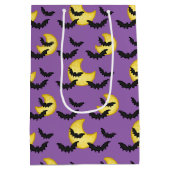 Bat en Moon Gift Bag Medium Cadeauzakje (Achterkant)