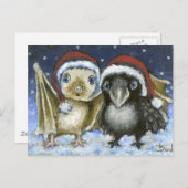 Bat en raven briefkaart (Voorkant / Achterkant)