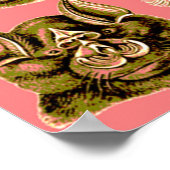 Bat Face Poster (Hoek)