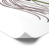 Bat Flower Illustration Poster (Hoek)