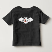 Bat, geen Brat. Kinder Shirts (Voorkant)
