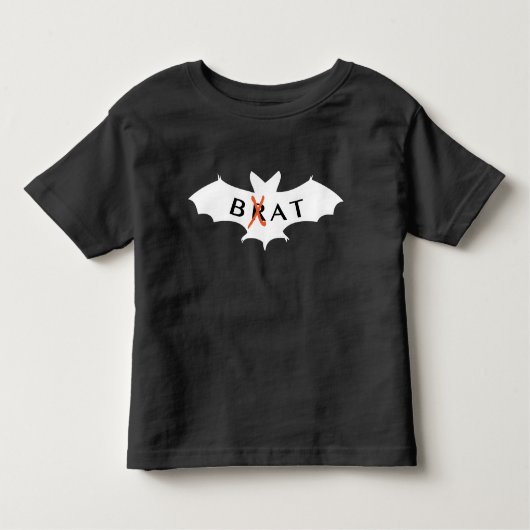 Bat, geen Brat. Kinder Shirts (Voorkant)