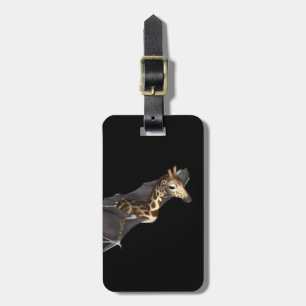 Bat Giraffe Hybrid Bagagelabel