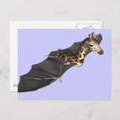 Bat Giraffe Hybrid Briefkaart (Voorkant / Achterkant)