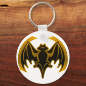 Bat Gold Het museum Zazzle Gifts Sleutelhanger (Voorkant)