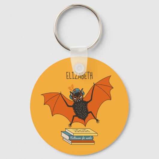 Bat Granny Book Lover Name Sleutelhanger (Voorkant)