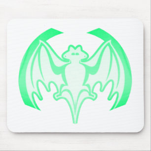 Bat Green Inv Het MUSEUM Zazzle Gifts Muismat
