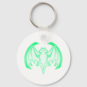 Bat Green Inv Het MUSEUM Zazzle Gifts Sleutelhanger