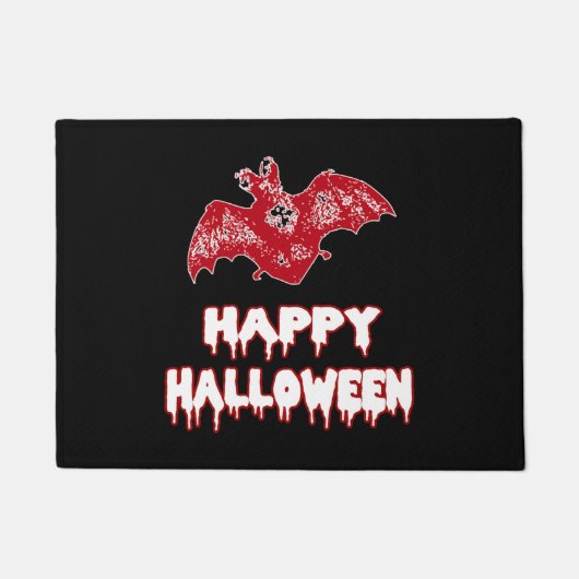 Bat Halloween Bat Kostuums Deurmat (Voorkant)