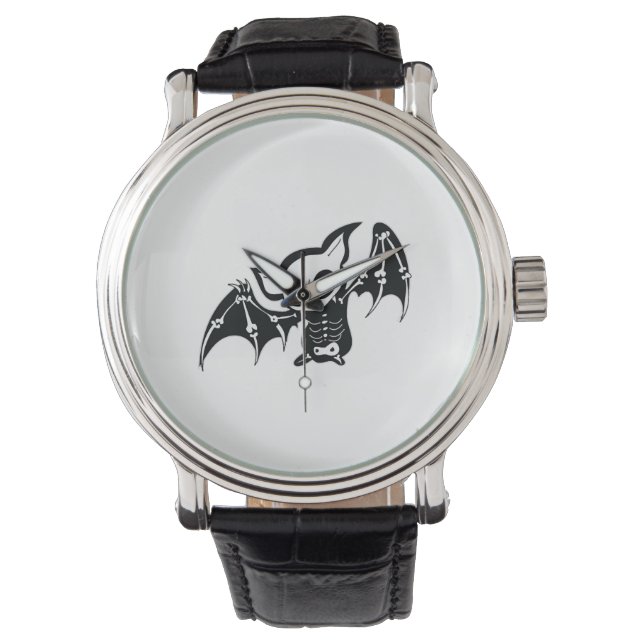 Bat Halloween Horloge (Voorkant)