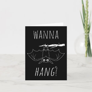 Bat Halloween Kostuum Cool Hangende Dierlijke Mann Kaart