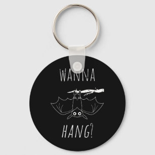 Bat Halloween Kostuum Cool Hangende Dierlijke Mann Sleutelhanger