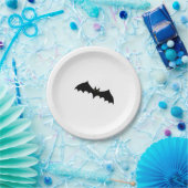 Bat halloween papieren bordje (Feest)