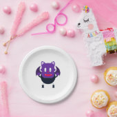 Bat halloween papieren bordje (Feest)