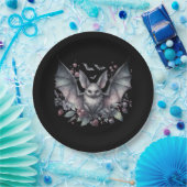 Bat Halloween Papieren Bordje (Feest)
