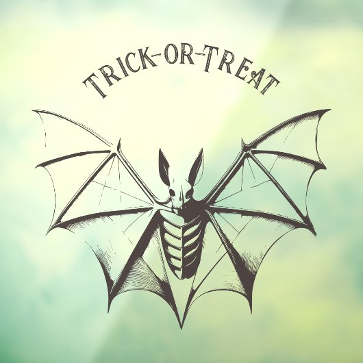  Bat Halloween Party Window Sticker (Vel 3)