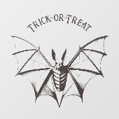  Bat Halloween Party Window Sticker (Vel)