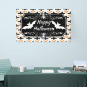 Bat Halloween Pattern Spandoek (Beurs)