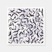 Bat Halloween Spooky Season Servet (Voorkant)