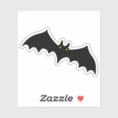 Bat halloween sticker (Vel)