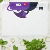 Bat halloween         theedoek (Gevouwen)