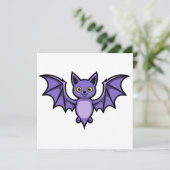 Bat - Halloween-wezen Kaart (Staand voorkant)