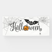 Bat Happy Halloween Spandoek (Horizontaal)