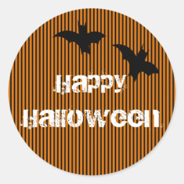 Bat Happy Halloween Sticker