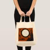 Bat, Haunted House Photo Lijst en Oranje Sky Tote Bag (Voorkant (product))