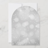 Bat Haunted House Pumpkins Halloween Party Kaart (Achterkant)