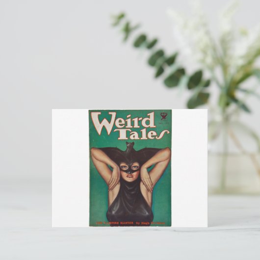 Bat Head Briefkaart (Staand voorkant)