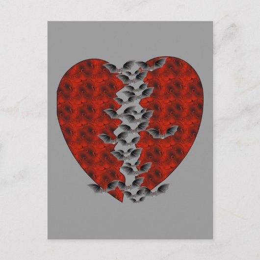 Bat Heart Briefkaart (Voorkant)